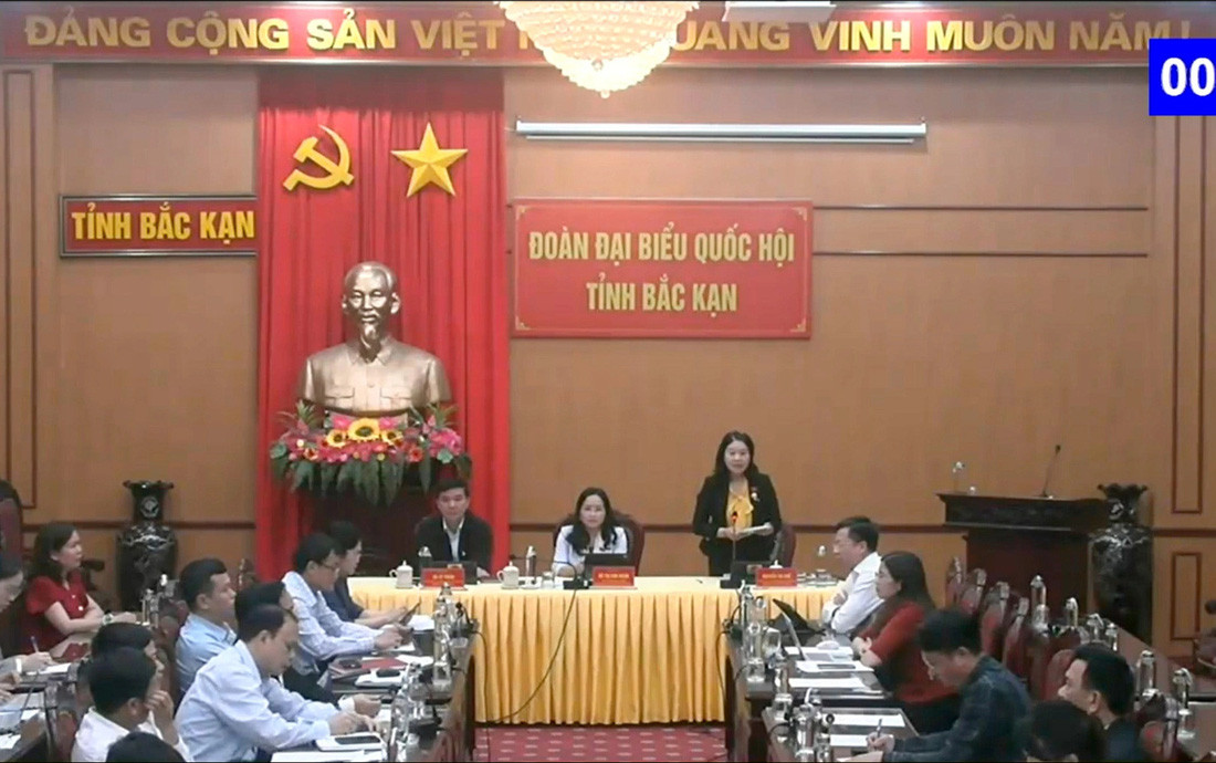 Đại biểu Nguyễn Thị Huế - Đoàn ĐBQH tỉnh Bắc Kạn