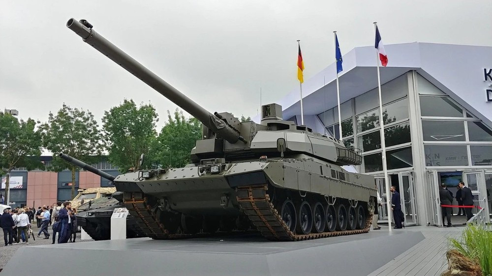 Mẫu xe tăng FCAS (Nguồn: Getty Images) 