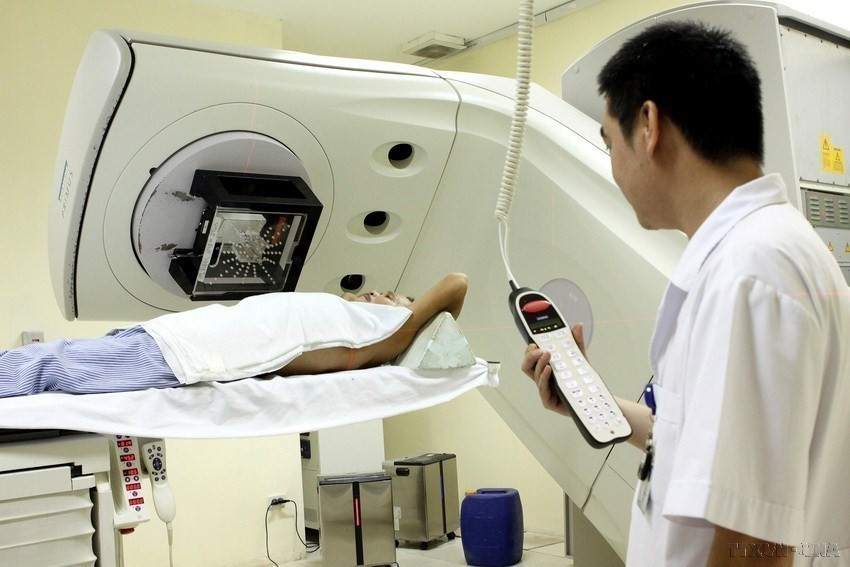 Bệnh viện Phổi Trung ương (Bộ Y tế) ở Hà Nội được đầu tư trang thiết bị y tế hiện đại phục vụ chẩn đoán, điều trị cho bệnh nhân lao. (Ảnh: Dương Ngọc/TTXVN)