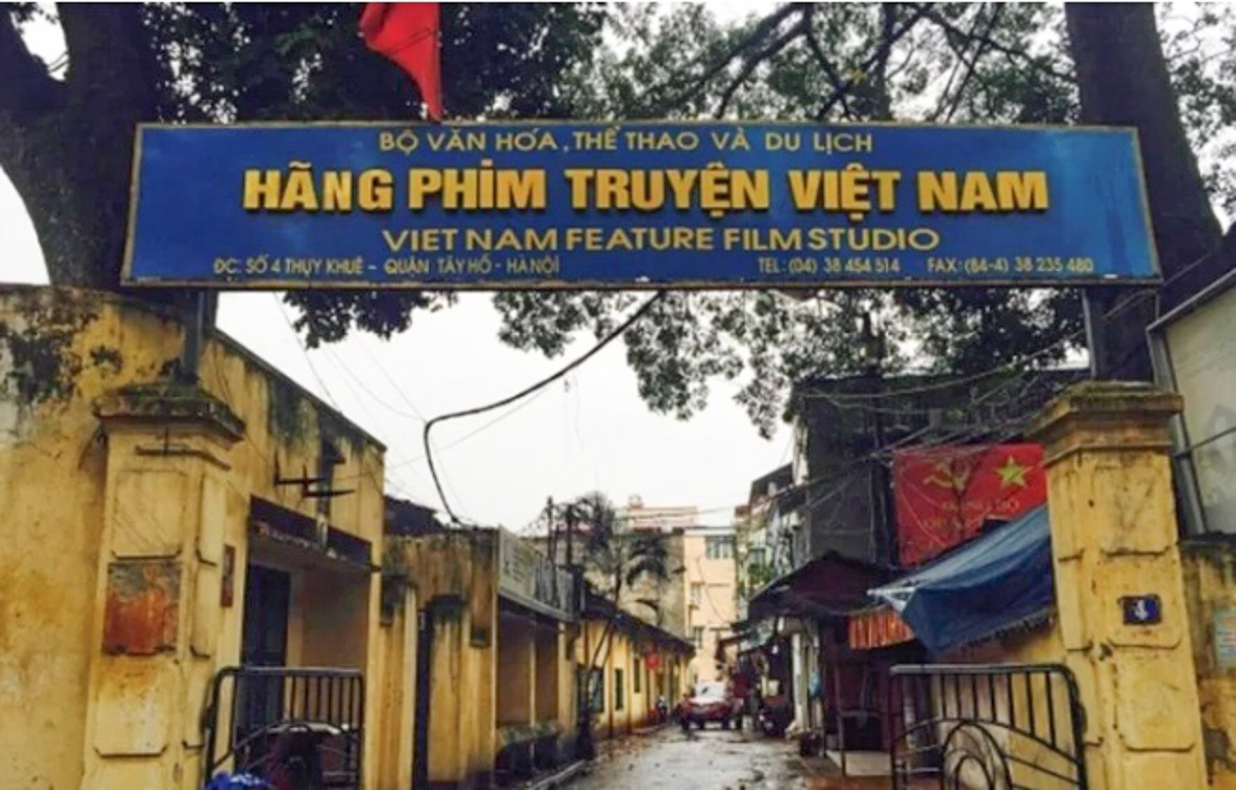 Hãng phim truyện Việt Nam (số 4 Thuỵ Khuê, Hà Nội) từng là niềm tự hào của nền điện ảnh cách mạng Việt Nam. (Ảnh: Báo Văn hoá)