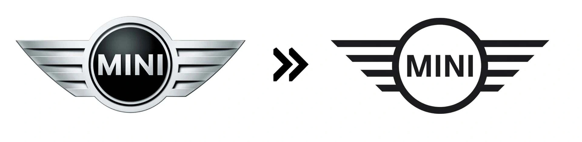 Mini (2015): Mini chính là thương hiệu đầu tiên đổi logo sang phong cách 
