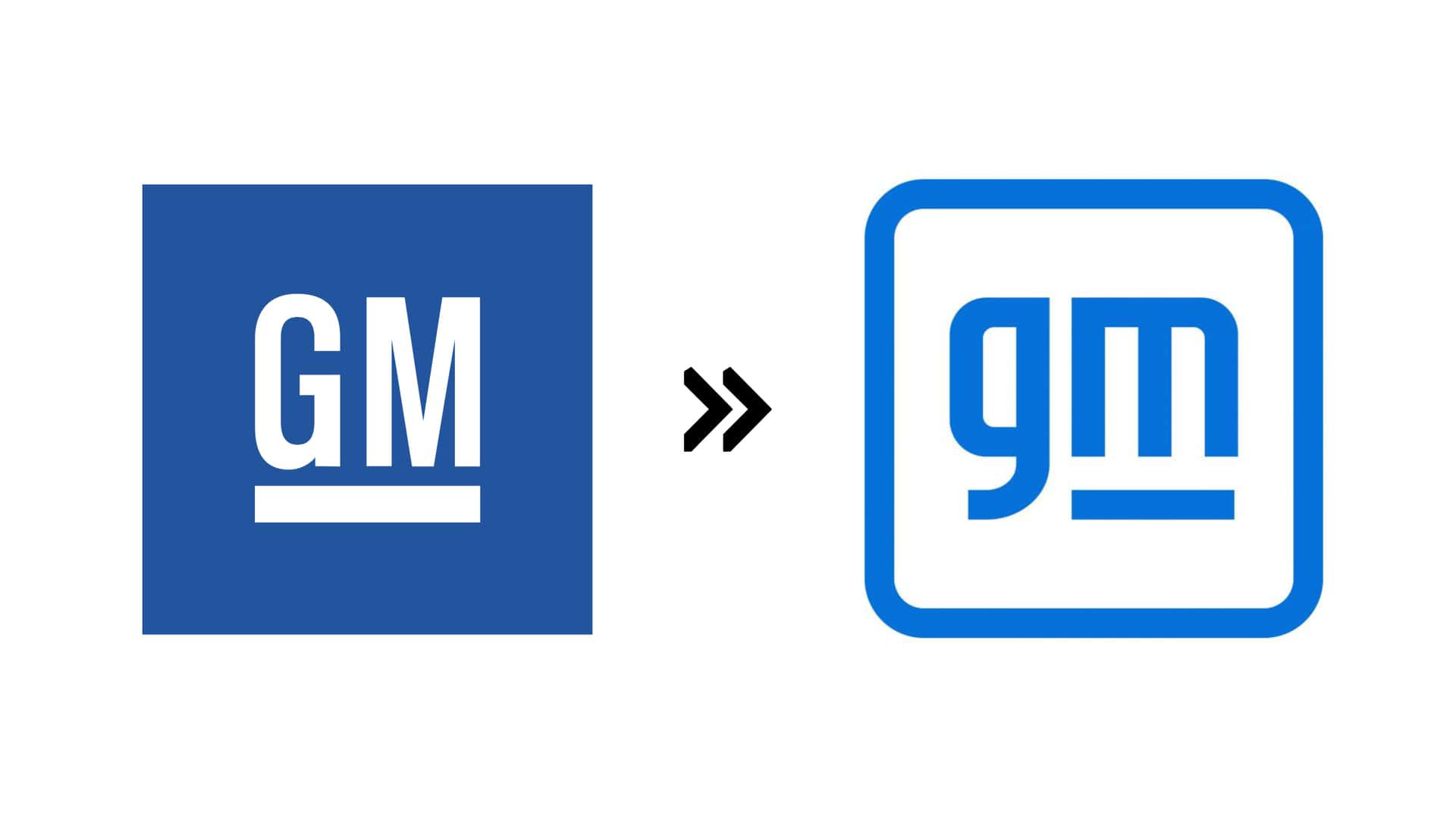 GM (2021): GM cập nhật logo bằng phông nền mới, đồng thời khối vuông bên ngoài cũng được cách điệu hơn đáng kể nhờ cách phối màu mới. Dấu gạch chân nay chỉ còn đặt dưới chữ M - Ảnh: Motor1