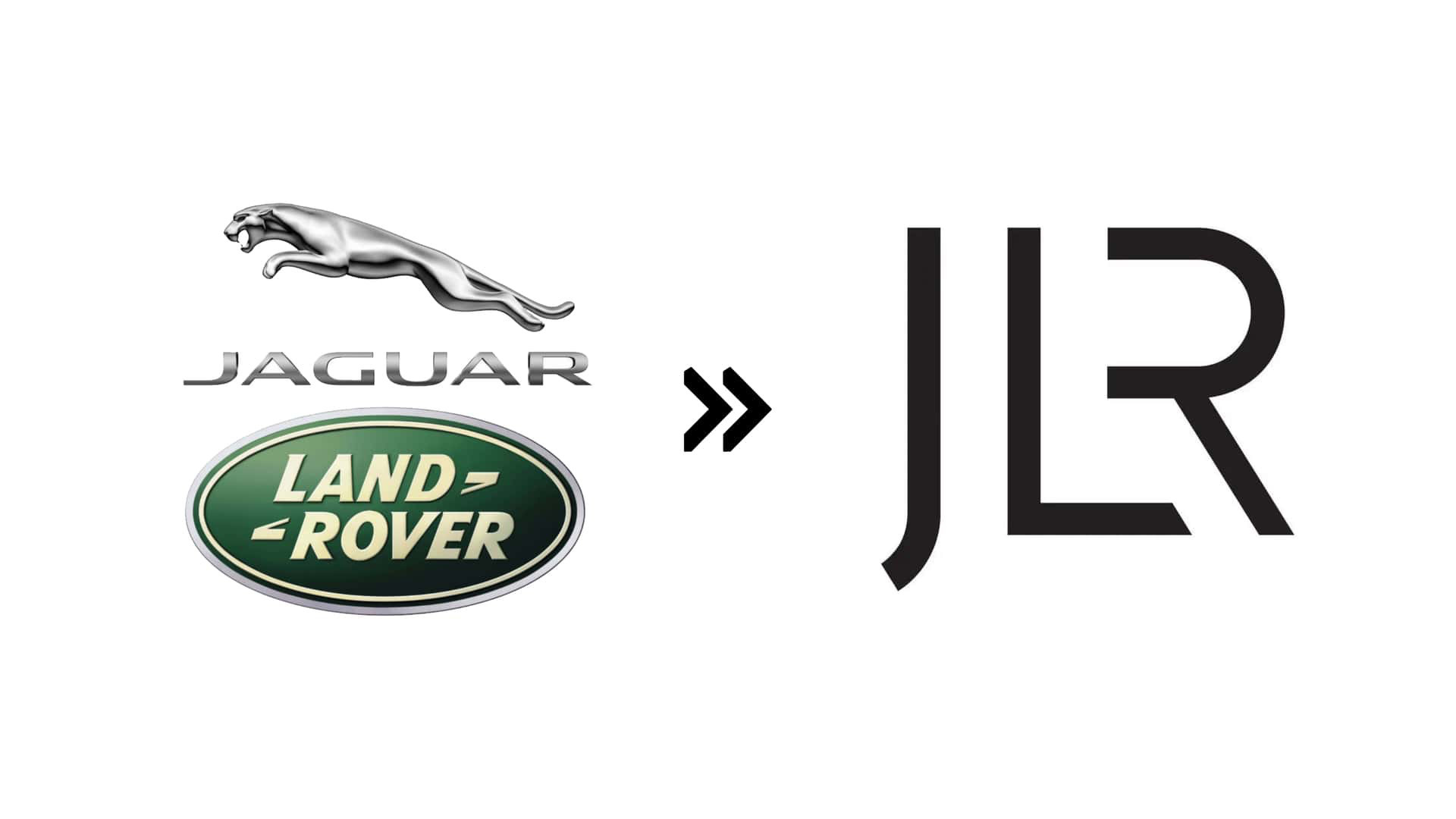 Jaguar Land Rover (2023): Thêm một tập đoàn xe khác đổi tên và đổi luôn cả logo. 2 logo riêng của Jaguar và Land Rover giờ được hợp nhất thành một logo 