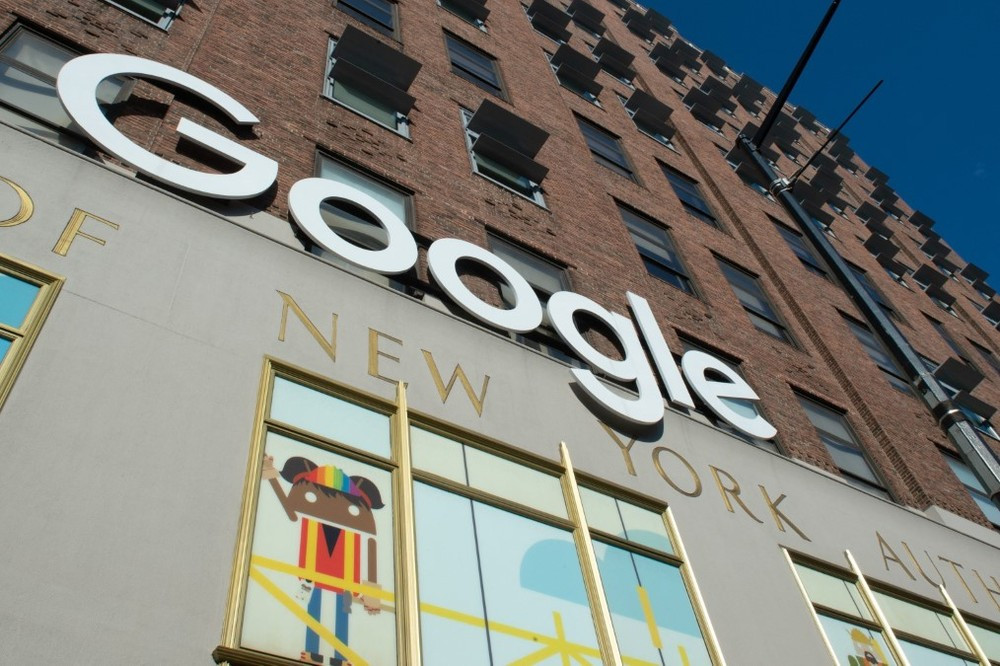 Trụ sở của Google ở New York (Mỹ). (Ảnh: AFP/TTXVN)