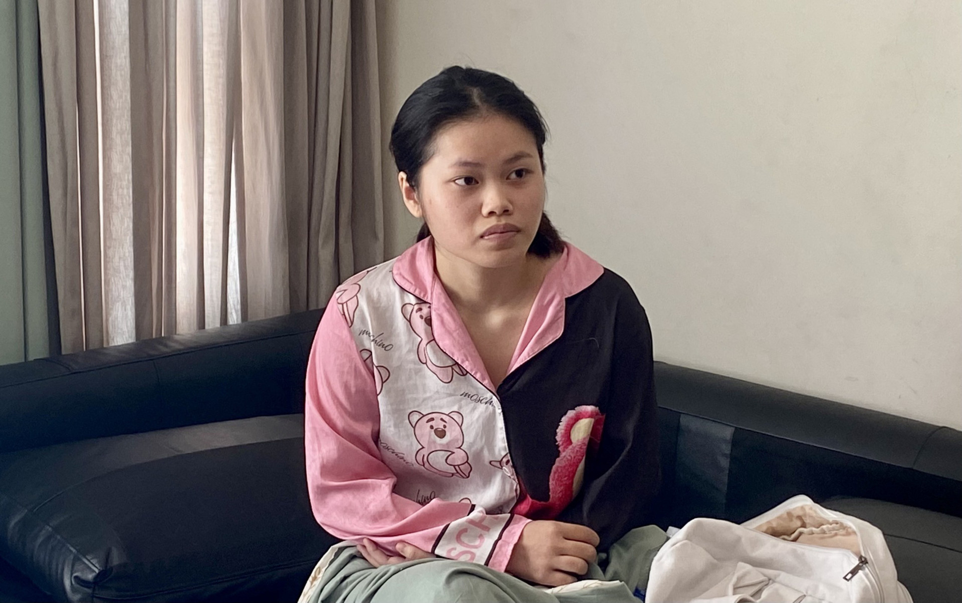 Phạm Huỳnh Nhật Vi đã dẫn dụ hai con của chị Nguyễn Thị Chi về nhà mình - Ảnh do công an cung cấp