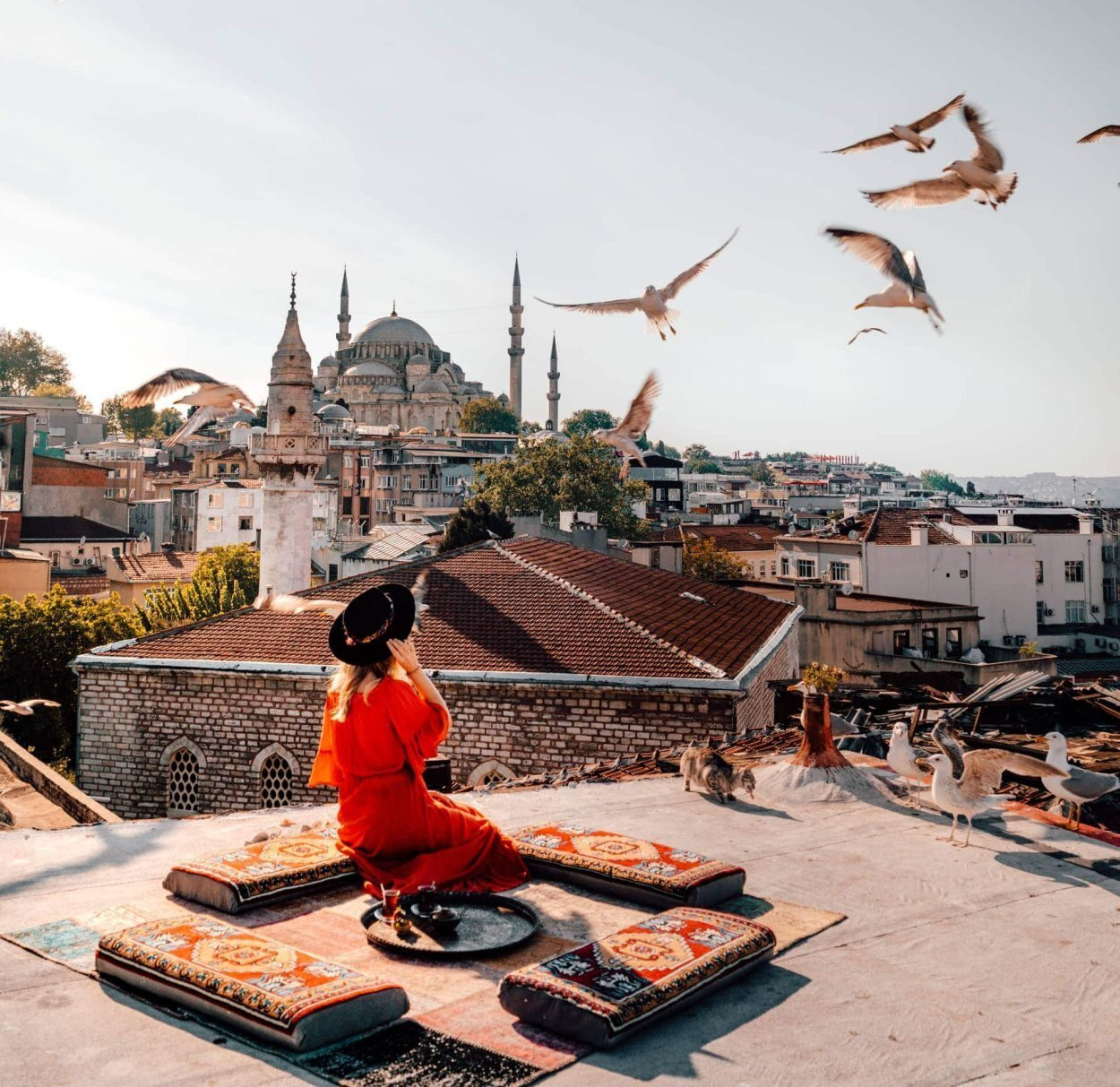 Khám phá Istanbul là hành trình du hành thời gian, đắm chìm trong văn hóa, kiến trúc và ẩm thực độc đáo - Ảnh: saltinourhair