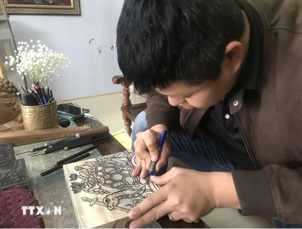Hai Duong province preserves 500-year-old woodblock printing craft hinh anh 2