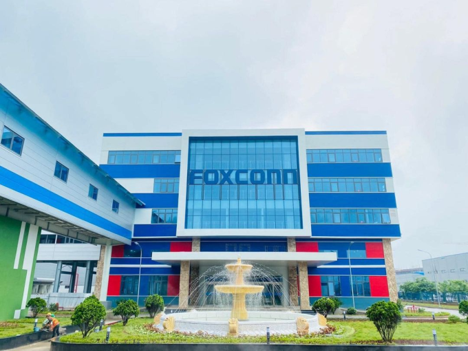 Một khu vực thuộc nhà máy Foxconn ở Bắc Giang. Ảnh: Facebook/Foxconn