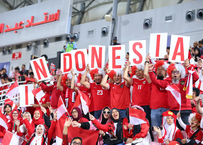 Indonesia có CĐV đến sân cổ vũ thuộc nhóm đông nhất U23 châu Á 2024. Ảnh: AFC