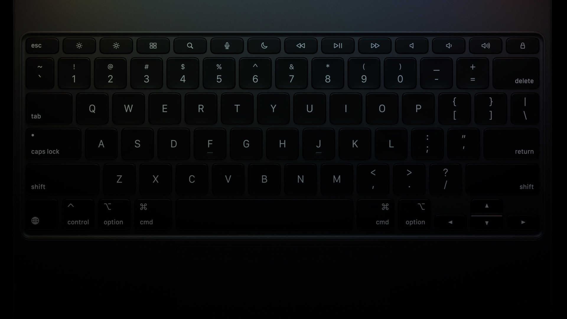 Magic Keyboard mới rất giống bàn phím MacBook Air. (Ảnh: Apple)