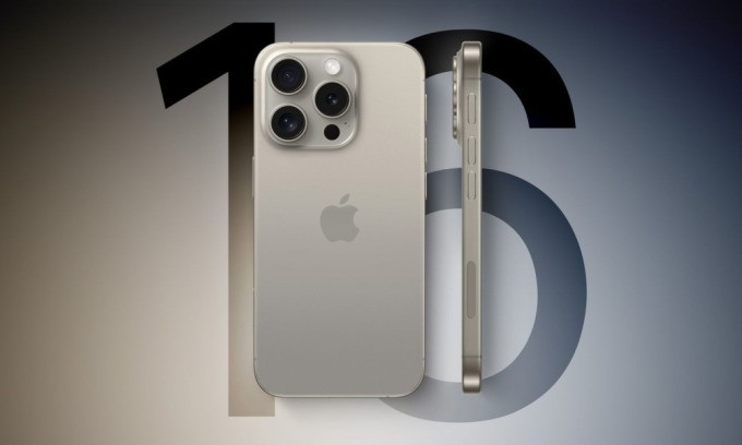 Ảnh dựng về iPhone 16 Pro. Ảnh:Macrumors