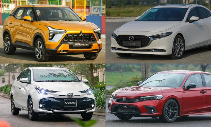 Các mẫu xe Nhật có nhiều điểm sáng trong doanh số vào tháng 4. Ảnh: Lương Dũng - Hồ Tân - TMV