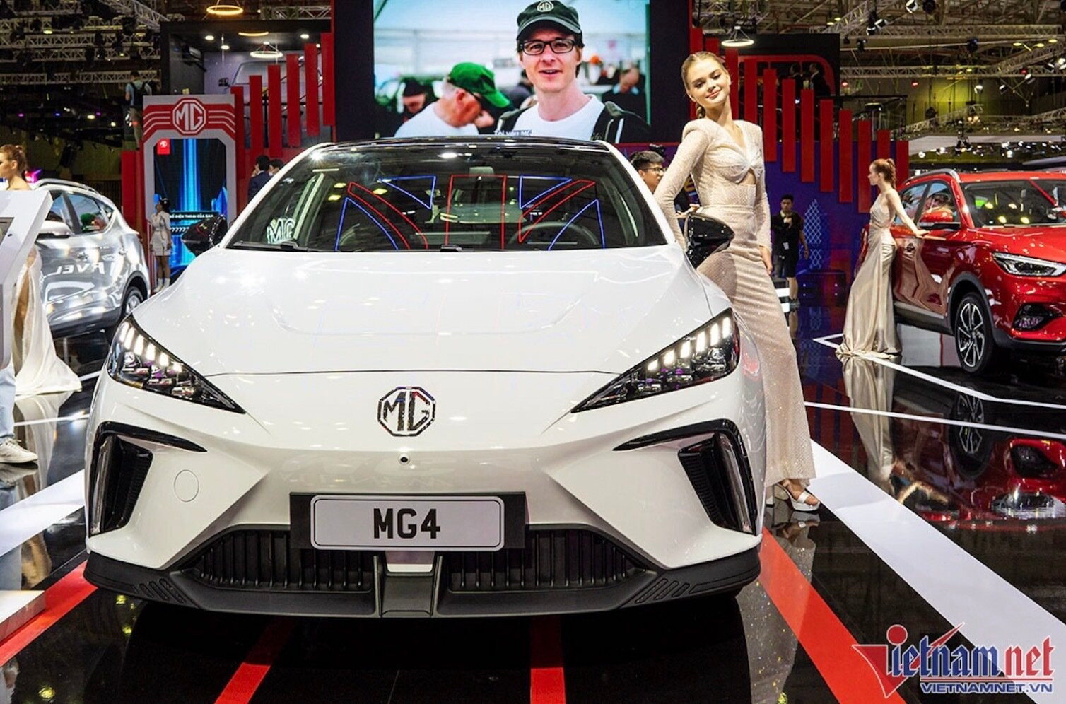 MG4 từng xuất hiện tại Triển lãm Ô tô Việt Nam 2022. (Ảnh: Ngô Minh)