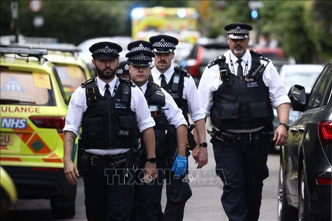 Cảnh sát London (Anh). (Ảnh tư liệu: AFP/TTXVN)