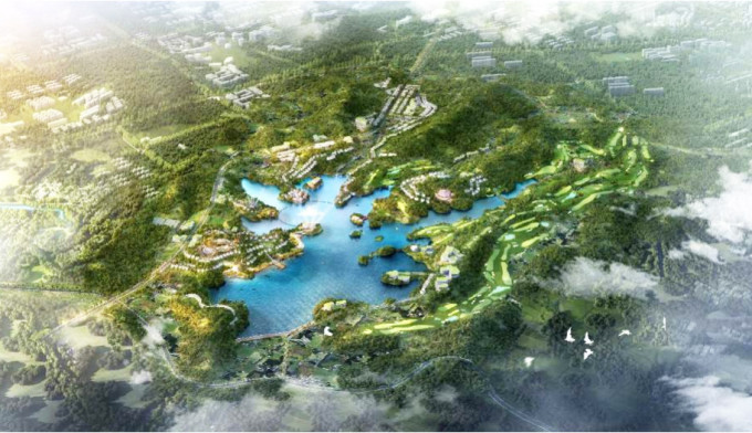 Quy hoạch phân khu Khu đô thị nghỉ dưỡng, vui chơi giải trí và sân golf Yên Thế. Nguồn: Cổng thông tin điện tử tỉnh Bắc Giang