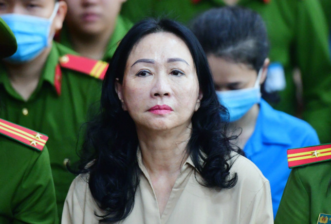 Bà Trương Mỹ Lan tại tòa hồi đầu tháng 4. Ảnh: Thanh Tùng