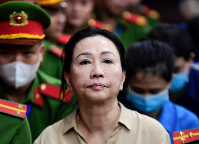 Bà Trương Mỹ Lan trong phiên tòa hồi tháng 4. Ảnh: Thanh Tùng