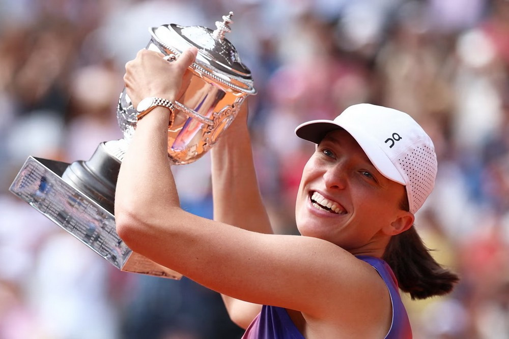 Iga Swiatek vô địch Roland Garros 2024. (Nguồn: AFP/Getty Images)