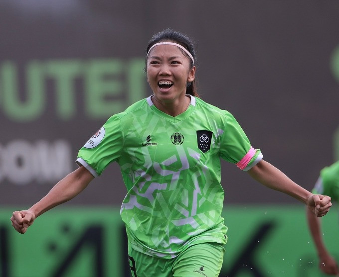 Huỳnh Như ghi 10 và kiến tạo bốn bàn cho Lank sau hai mùa giải 2022-2023 và 2023-2024. Ảnh: Liga BPI
