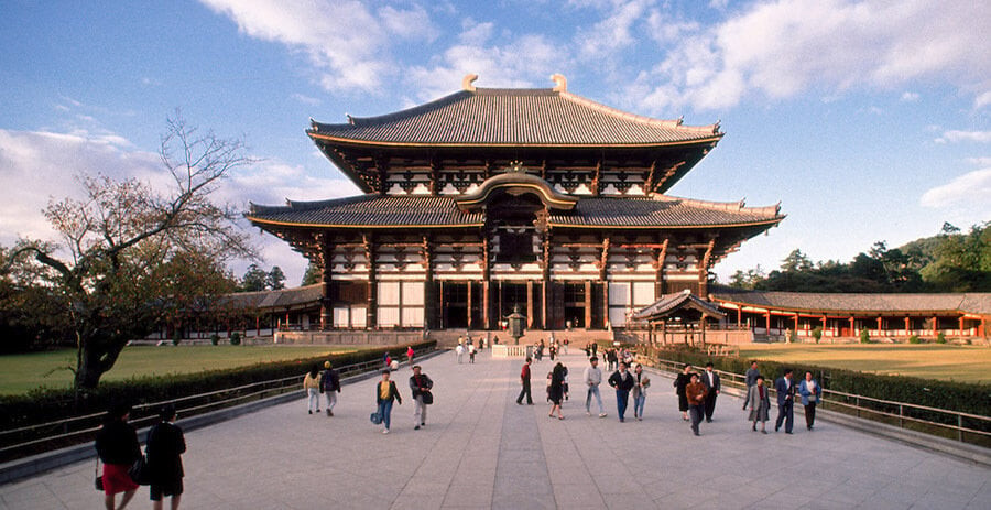 Quần thể kiến trúc Phật giáo Horyuji.