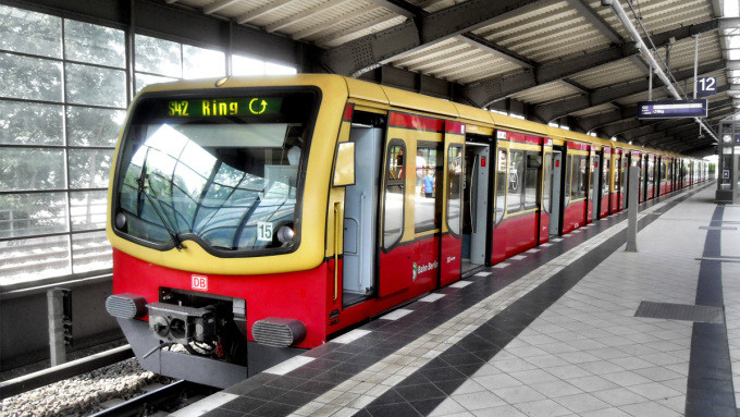 Tàu S-Bahn ở Berlin. Ảnh: IFS