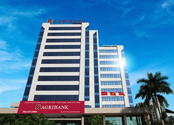 Trụ sở chính của Agribank ở Ba Đình, Hà Nội. Ảnh: Agribank