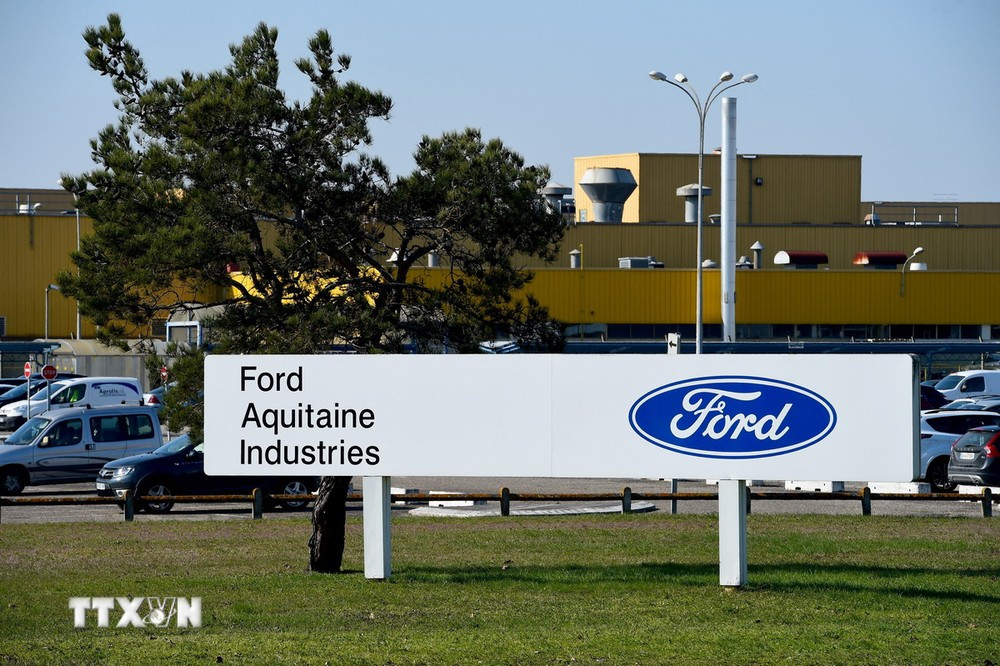Nhà máy của hãng ôtô Ford tại Blanquefort, gần Bordeaux, Pháp. (Ảnh: AFP/TTXVN)