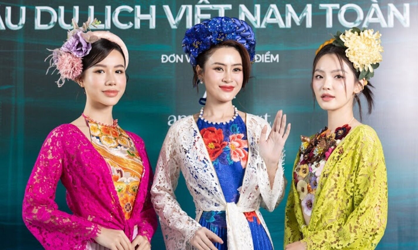 Top 3 Hoa hậu Du lịch Việt Nam toàn cầu 2021.