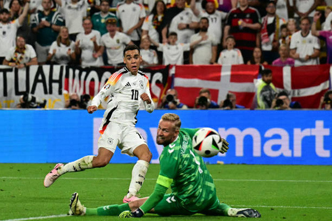 Musiala ấn định tỷ số 2-0 trận Đức vs Đan Mạch ở phút 68