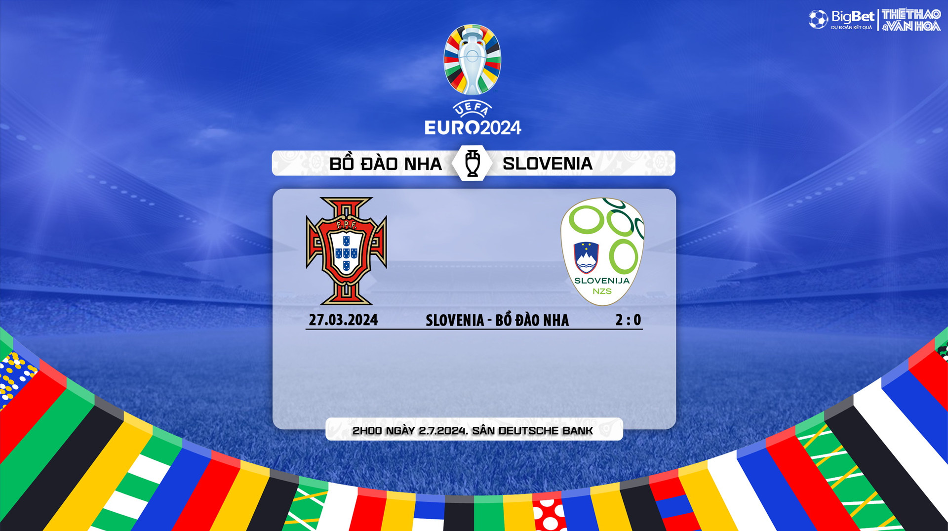 Bồ Đào Nha vs Slovenia