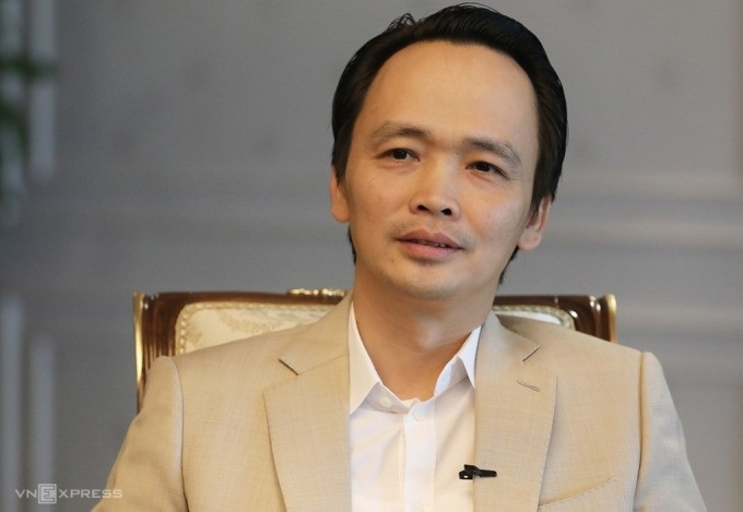 Cựu chủ tịch FLC Trịnh Văn Quyết trước khi bị bắt, cuối tháng 3/2022. Ảnh:Ngọc Thành