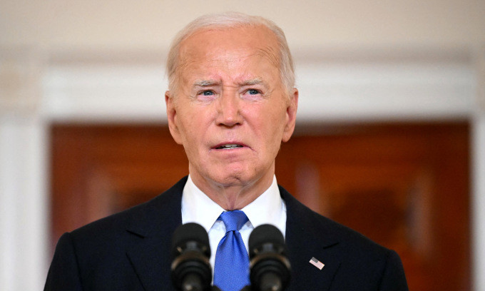 Ông Biden phát biểu tại Nhà Trắng hôm 1/7. Ảnh: AFP