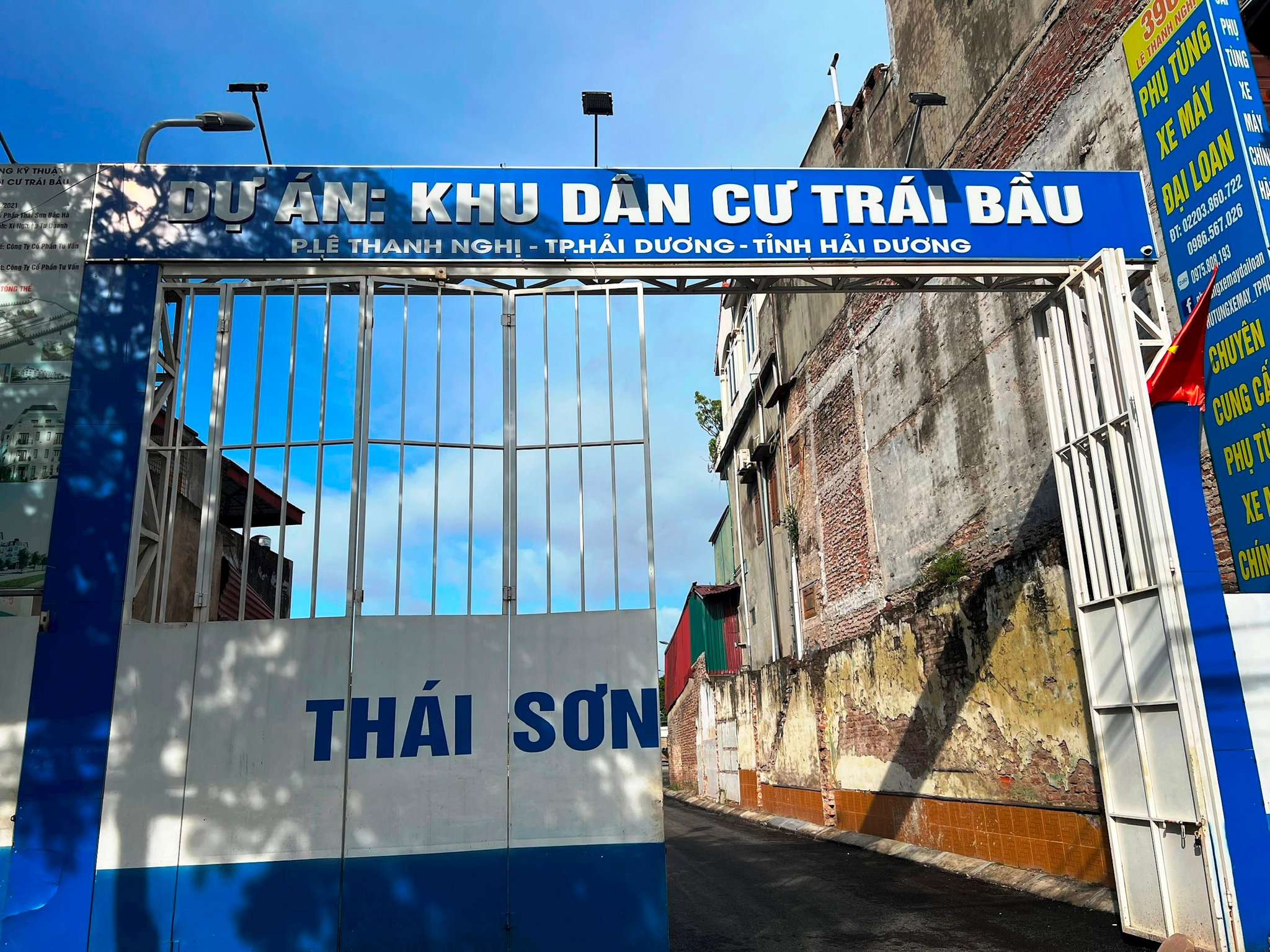 BẢNG THÔNG TIN DỰ ÁN KHU DÂN CƯ TRÁI BẦU VỚI VỊ TRÍ TRUNG TÂM THÀNH PHỐ