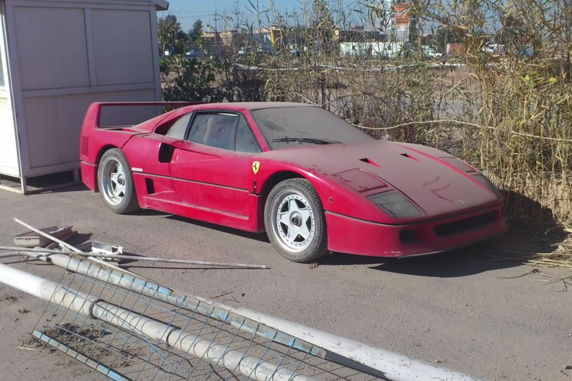 Uday Hussein’s Ferrari F40.jpg