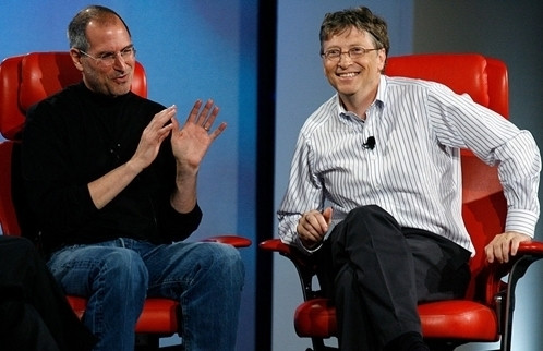 Steve Jobs và Bill Gates là những doanh nhân thành công điển hình. Ảnh:LinkedIn