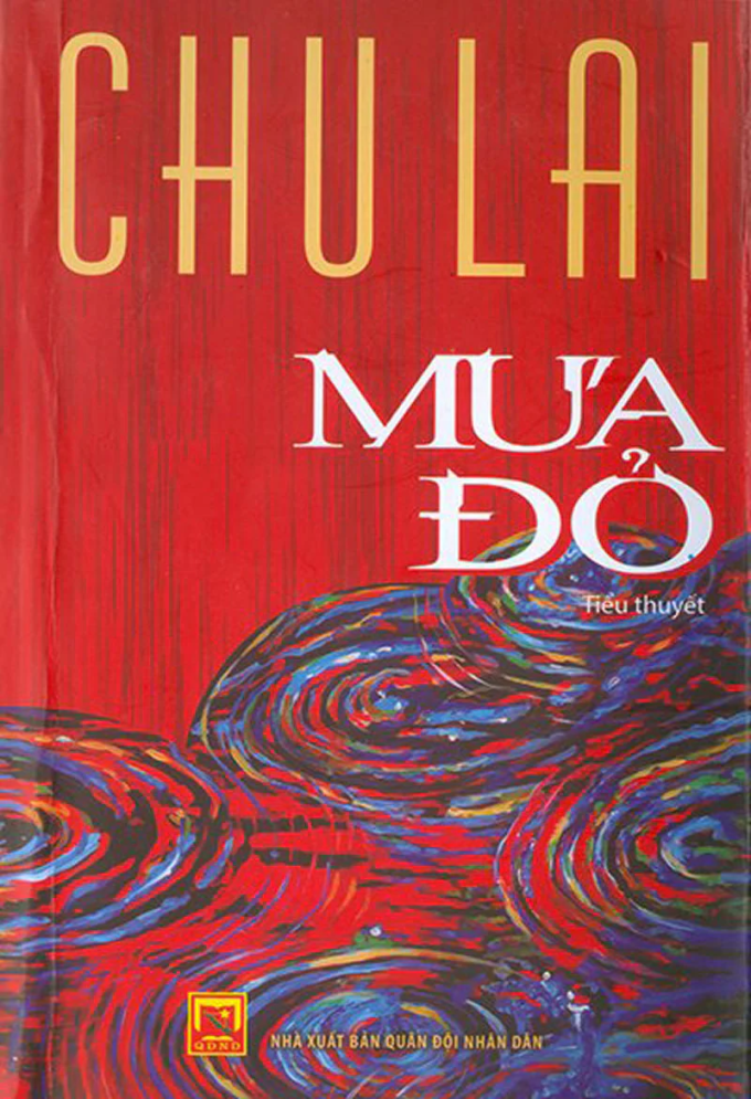 Tiểu thuyết Mưa đỏ của nhà văn Chu Lai. Ảnh: Nhà xuất bản Quân đội Nhân dân