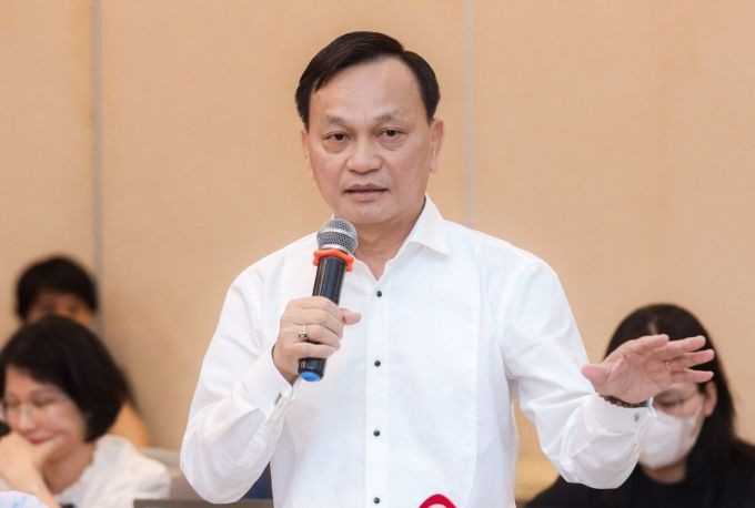 Ông Nguyễn Thanh Phúc, Giám đốc đối ngoại Heineken Việt Nam phát biểu tại tọa đàm ngày 11/7. Ảnh: VCCI