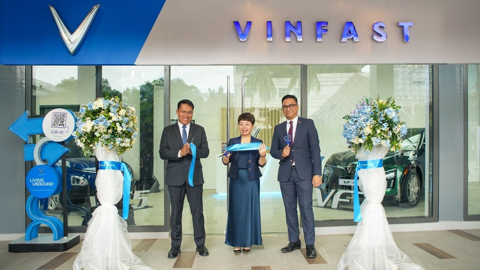 VinFast khai trương đồng loạt 3 đại lý tại Philippines.