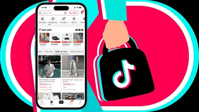 TikTok Shop has become the second largest e-commerce platform in Southeast Asia after acquiring Tokopedia. (Photo: topzone.vn)