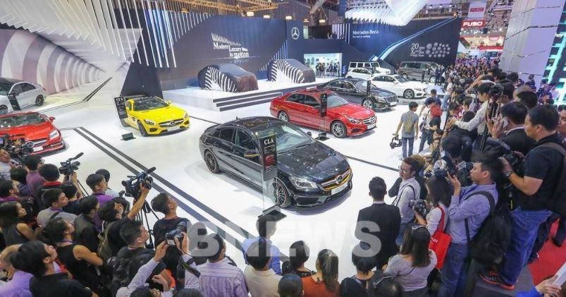 At Vietnam Motor Show 2022 (Photo: VNA)