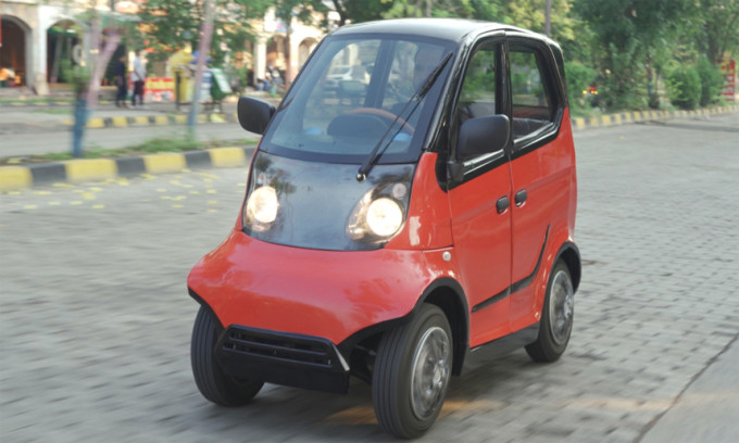 Xe điện mini Wings Robin tại Ấn Độ. Ảnh: Mobility India