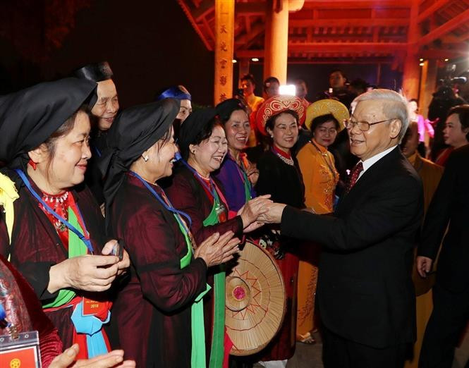 Tổng Bí thư Nguyễn Phú Trọng và những đóng góp quan trọng đối với văn hóa dân tộc - Ảnh 2.