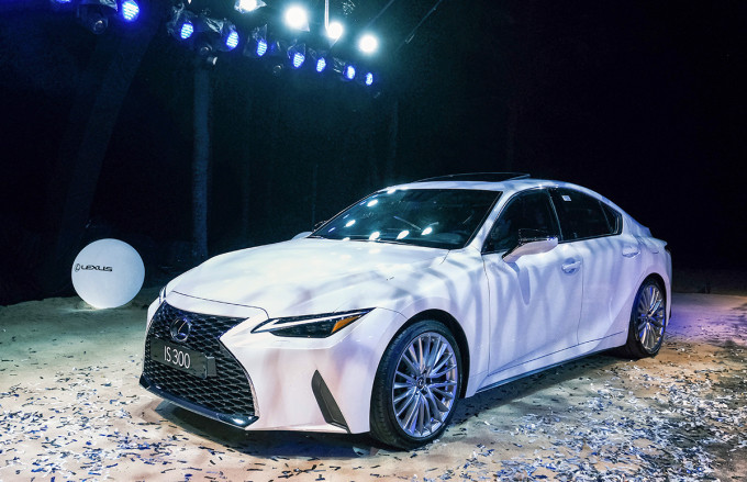 Lexus IS tại sự kiện ra mắt thế hệ mới