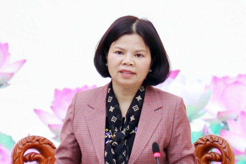 Bà Nguyễn Hương Giang. (Ảnh: Cổng thông tin điện tử tỉnh Bắc Ninh)