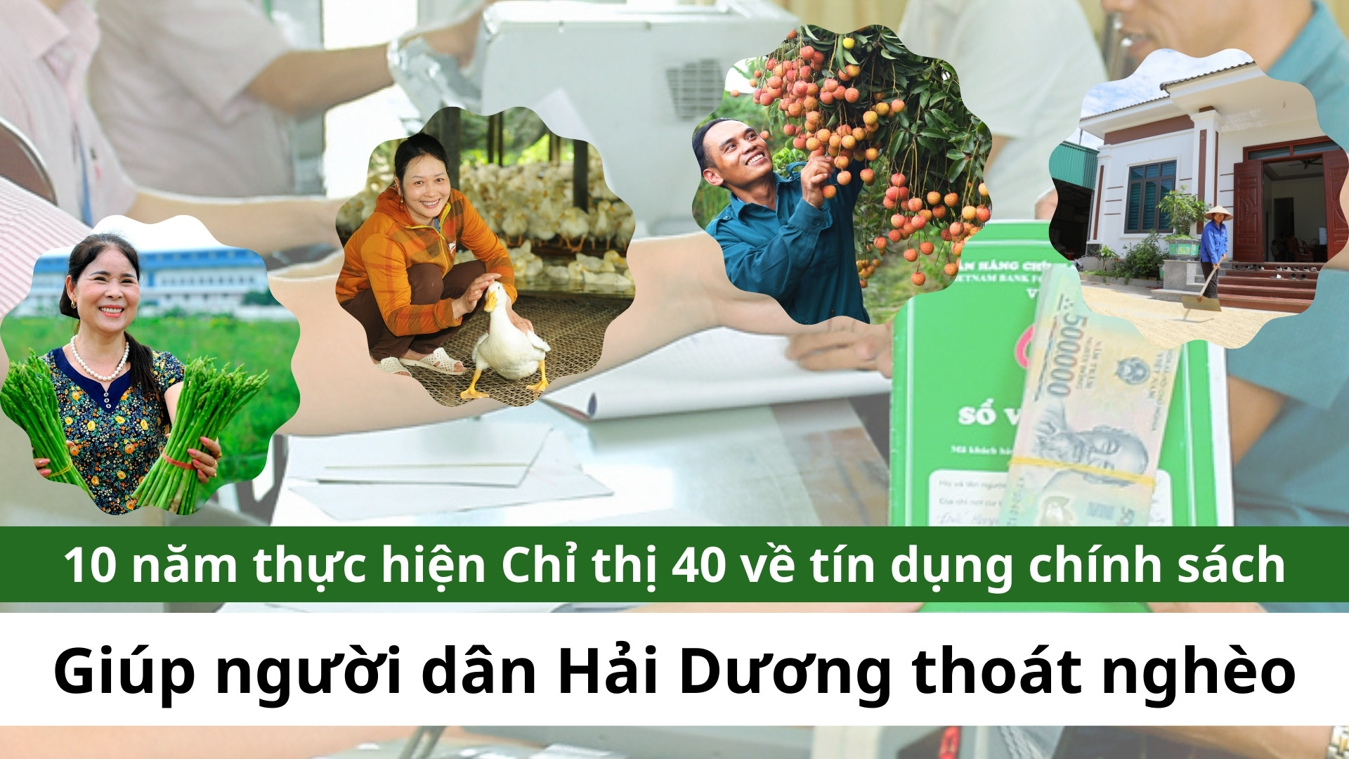 10 năm thực hiện Chỉ thị 40 về tín dụng chính sách