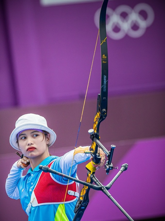 Cung thủ Đỗ Thị Ánh Nguyệt. Ảnh: World Archery