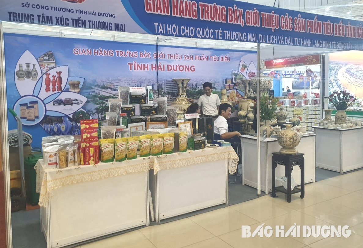 Hải Dương có 2 gian hàng tại Hội chợ EWEC-Đà Nẵng 2024 (Anh cơ sở cung cấp)