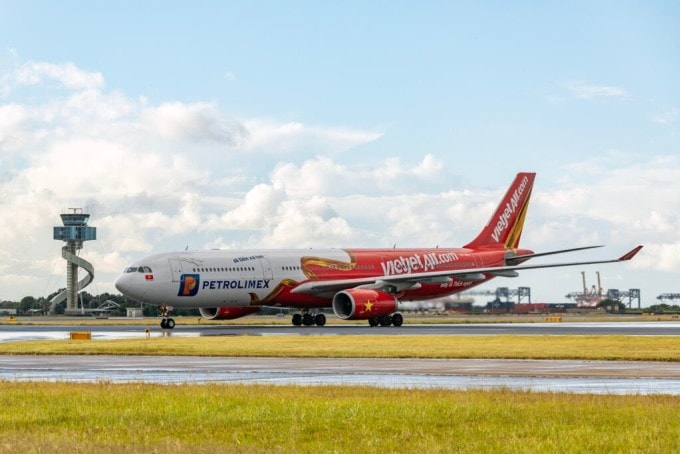 Tàu bay của Vietjet. Ảnh: Tài Nguyễn