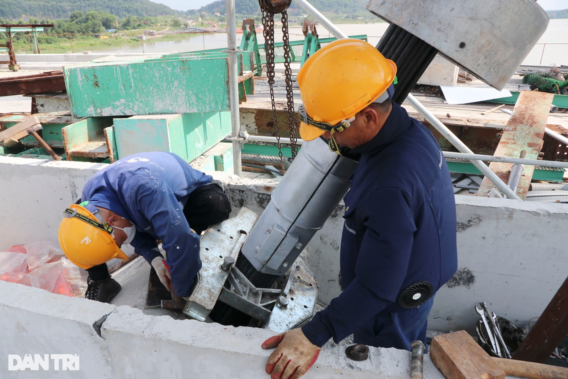 Hiện trạng cầu Đồng Việt gần 1.500 tỷ đồng nối Bắc Giang - Hải Dương - 8