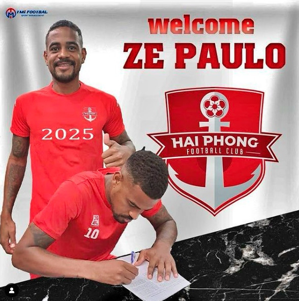 chuyển nhượng v-league mới nhất hải phòng ký ngoại binh người brazil hình ảnh 1 chuyen nhuong v-league moi nhat hai phong ky ngoai binh nguoi brazil hinh anh 1